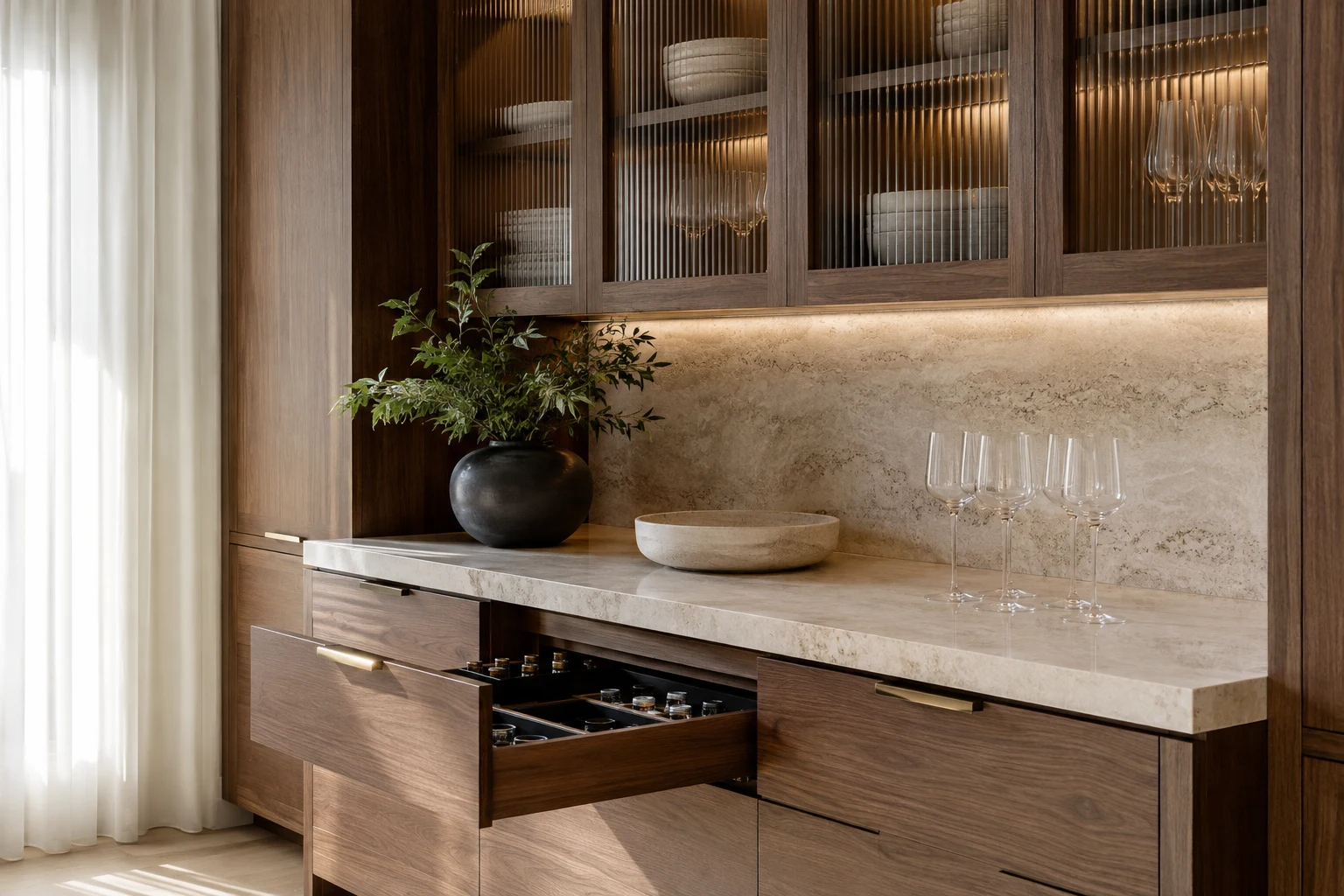 How to choose hanging brackets, tracks, lighting, and countertops? Hidden cost checklist for whole-home cabinetry