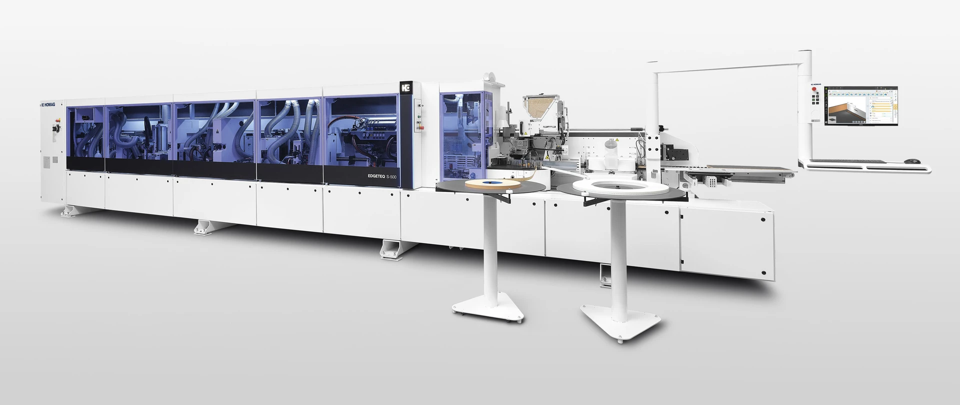 German Homag laser edge banding