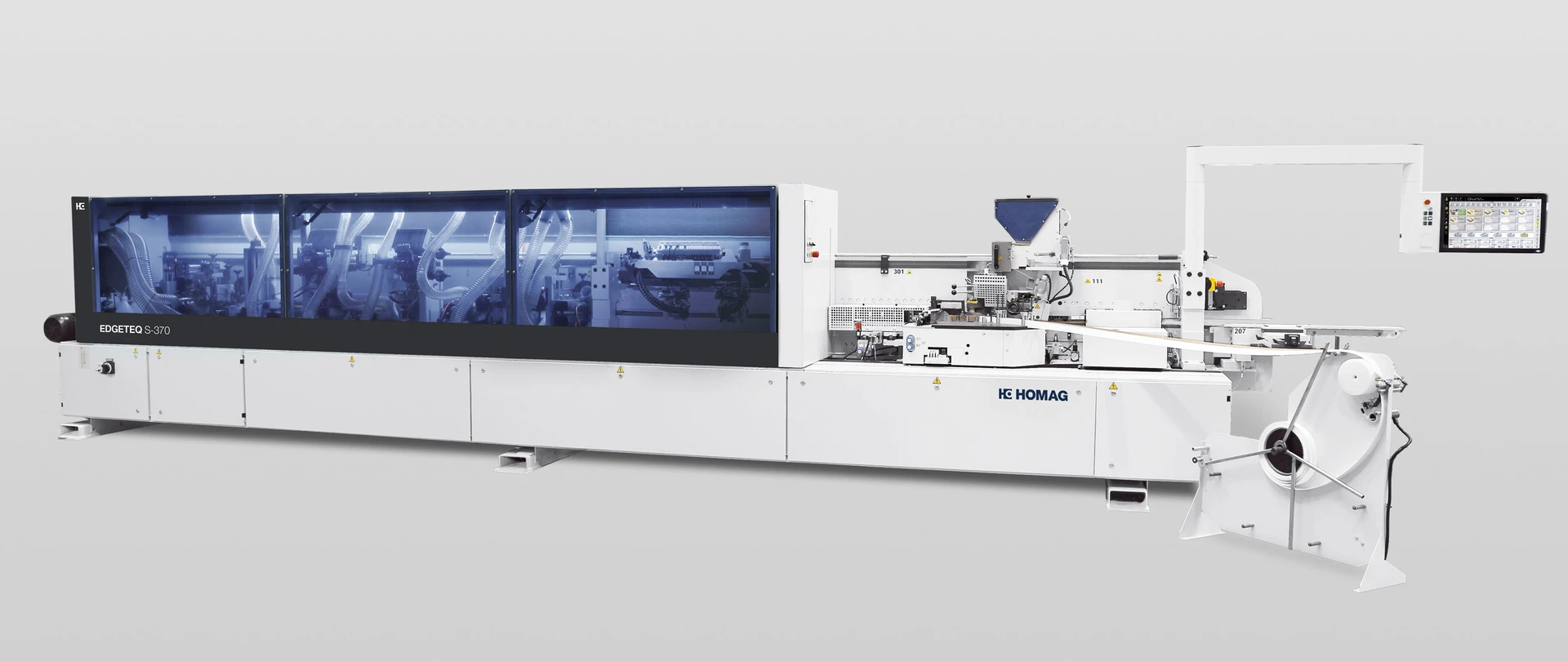 German Homag weather-resistant PUR edge banding production line